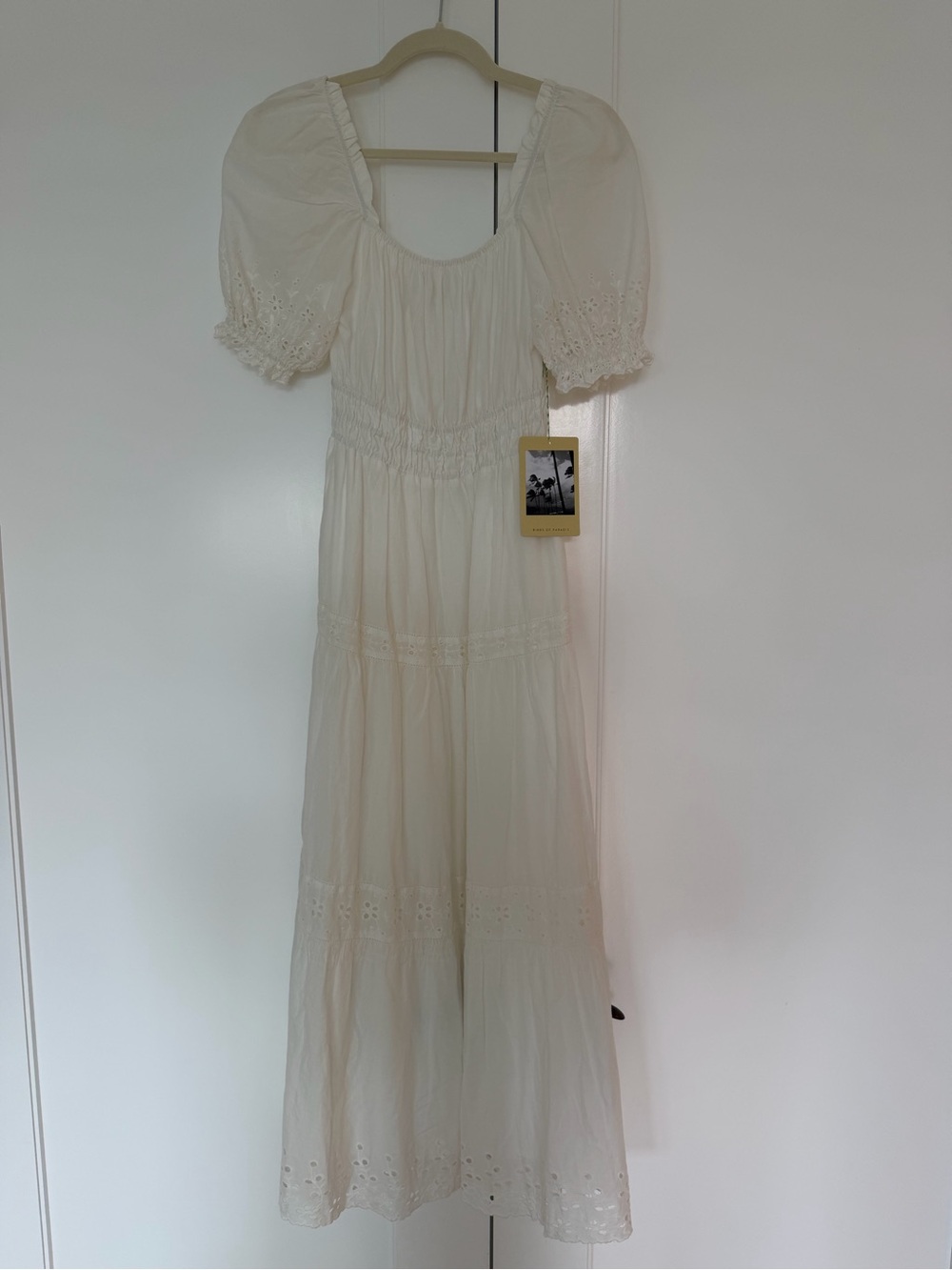 Trovata Birds of Paradise White Dress
